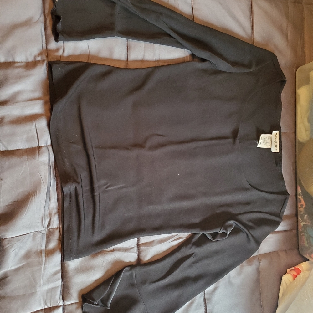 Black long sleeve shirt